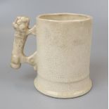 Early Oriental tankard - Approx height: 10.5cm