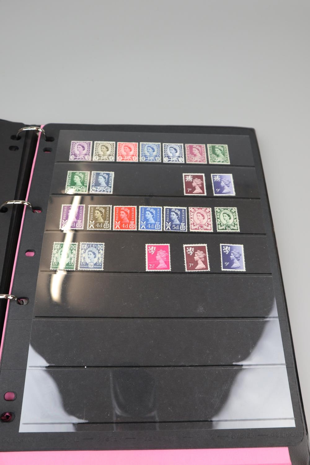 STAMPS - 5 albums of GB mint & used, mainly early QEII pre-decimal plus 4 empty Royal Mail - Image 115 of 129