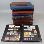 STAMPS - 5 albums of GB mint & used, mainly early QEII pre-decimal plus 4 empty Royal Mail