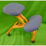 Posture correction stool