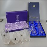 Collection of cut glass to include Edinburgh Crystal & Stuart Crystal etc