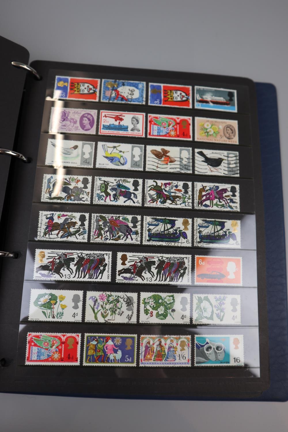 STAMPS - 5 albums of GB mint & used, mainly early QEII pre-decimal plus 4 empty Royal Mail - Image 40 of 129