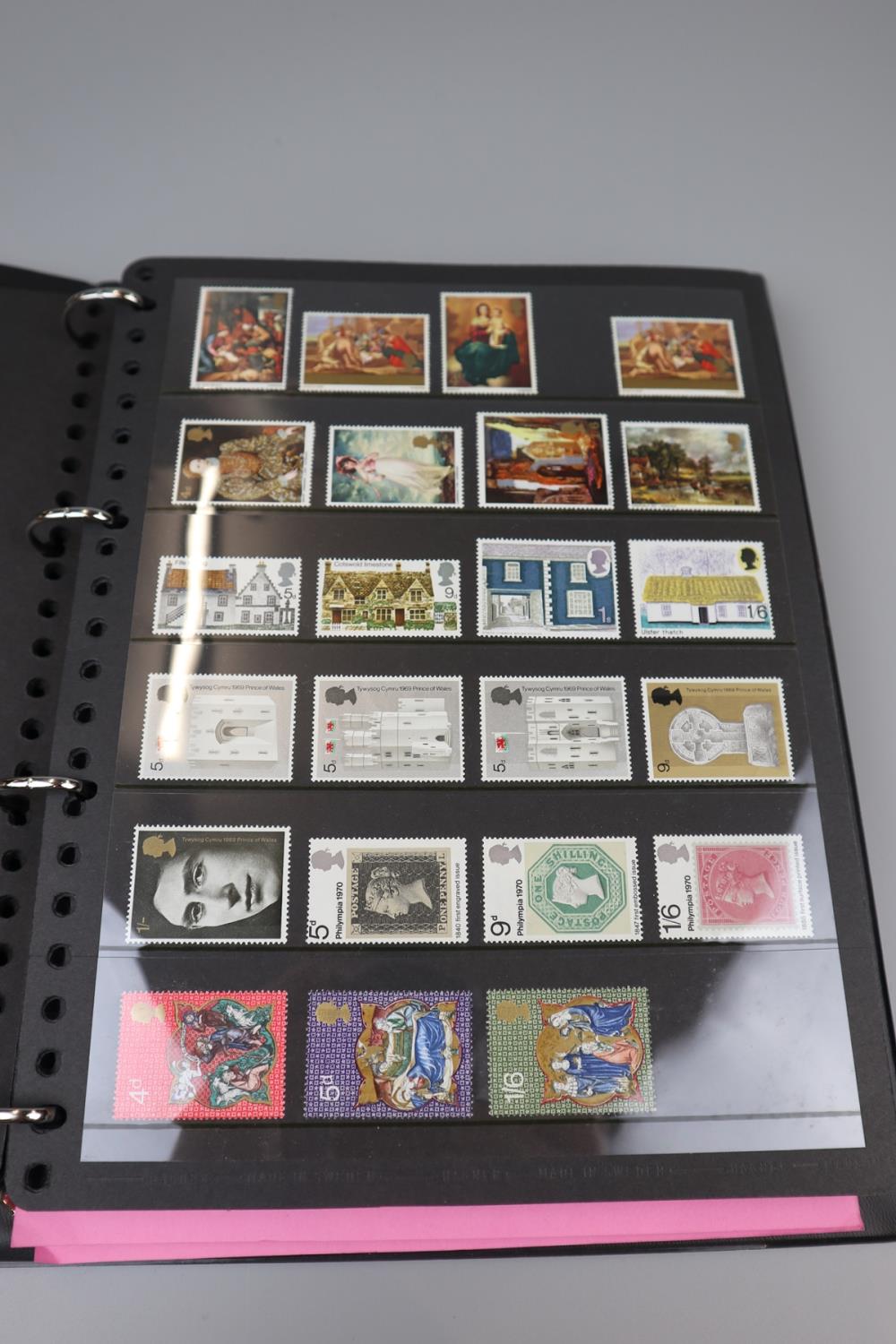 STAMPS - 5 albums of GB mint & used, mainly early QEII pre-decimal plus 4 empty Royal Mail - Image 106 of 129