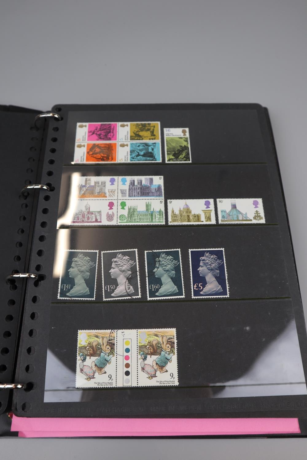 STAMPS - 5 albums of GB mint & used, mainly early QEII pre-decimal plus 4 empty Royal Mail - Image 110 of 129