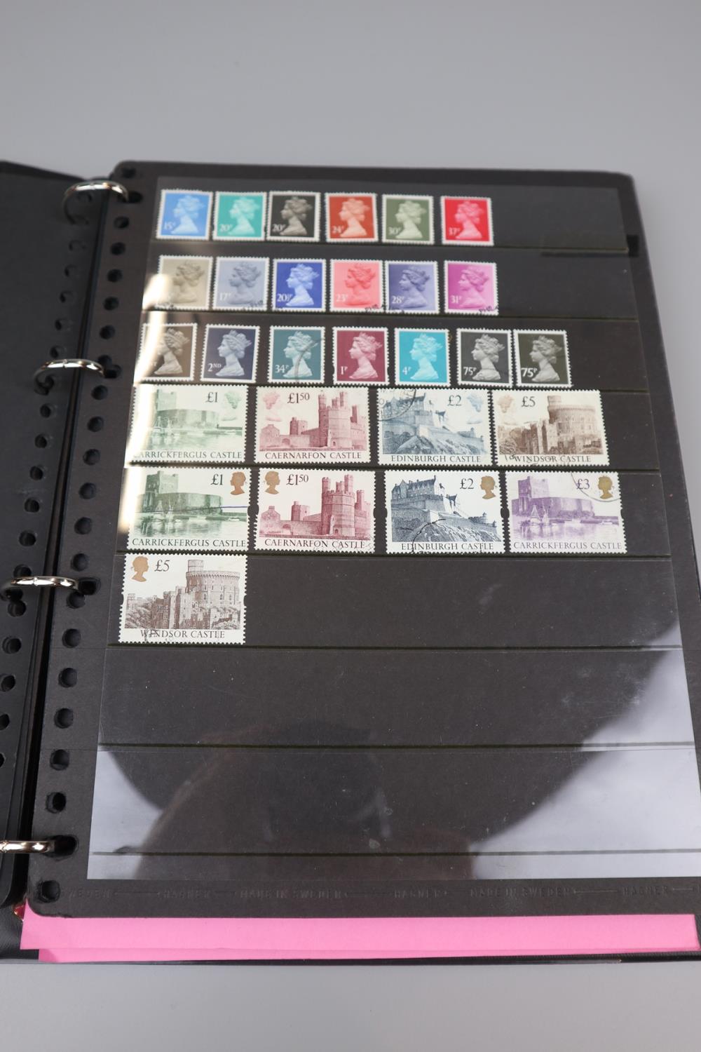 STAMPS - 5 albums of GB mint & used, mainly early QEII pre-decimal plus 4 empty Royal Mail - Image 111 of 129