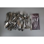 Collection of Robert Welch flatware - 22 knives & 24 forks