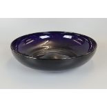 Bristol - Large antique blue cobalt bowl