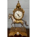 Mantle clock by Brevettato - Approx H: 43cm