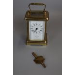 Carriage clock by Bornand Freres Bicester