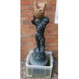 Cherub water feature in working order