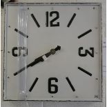 Station style wall clock