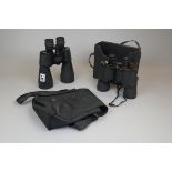 2 sets of binoculars