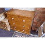 Pine chest of 2 over 3 drawers