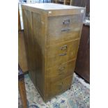 Filing cabinet marked GRVI with crown symbol verso