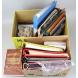 Stamps - Large collection of books, folders etc