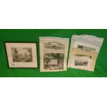 Collection of engravings