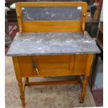 Marble top washstand