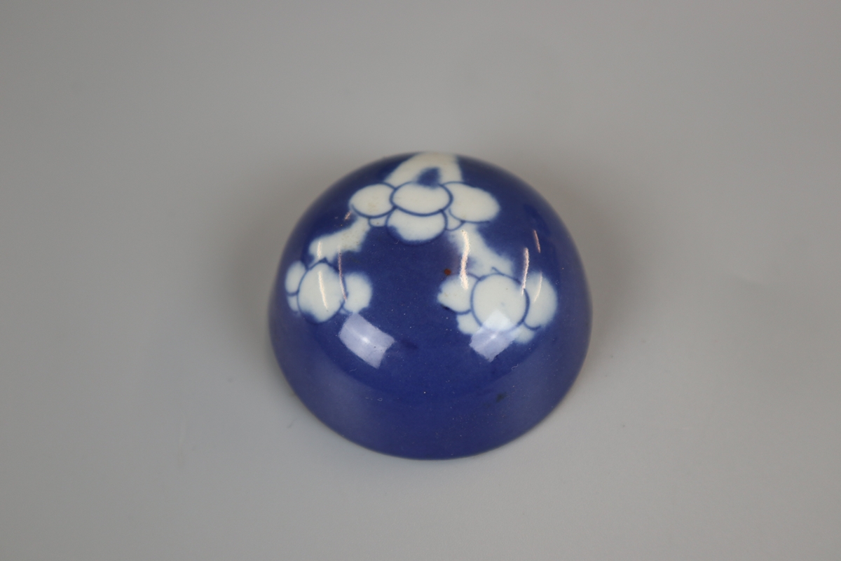 4 blue & white Ginger jars - Image 8 of 16