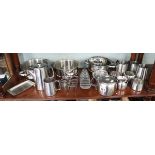 Collection of metalware to include mostly Old Hall