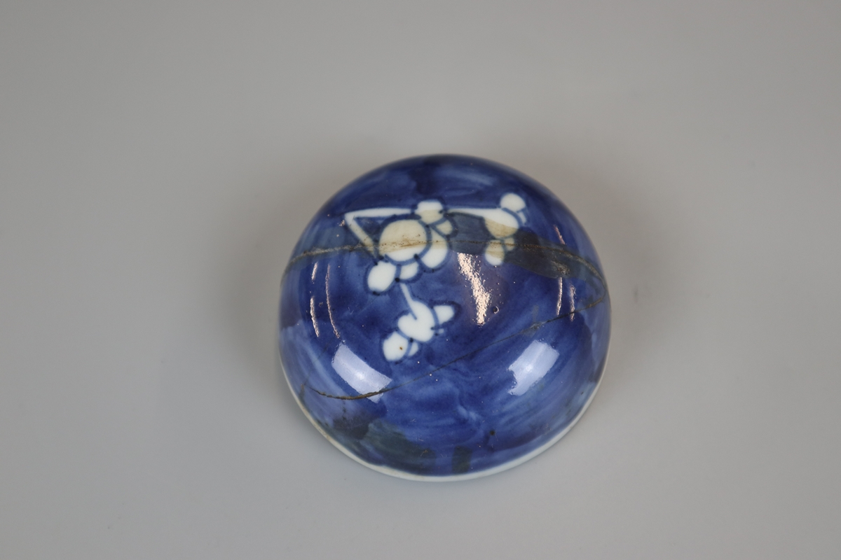 4 blue & white Ginger jars - Image 2 of 16