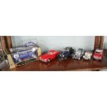 Collection of diecast cars