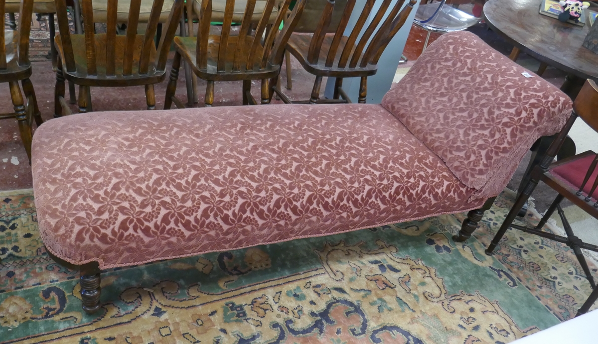 Edwardian chaise longue