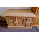 Small pine cabinet