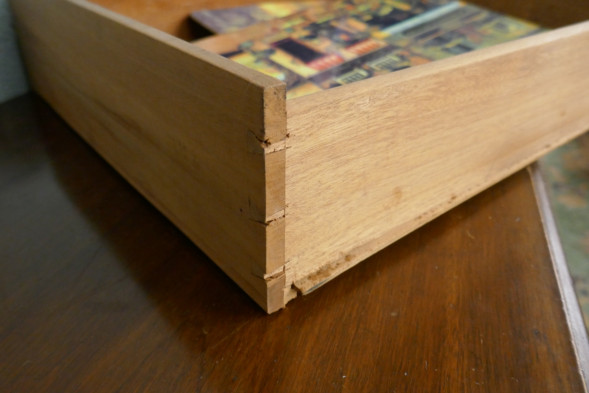 Mahogany chest of 2 over 3 drawers - Image 3 of 3