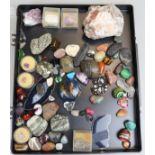 Collection of rocks and semiprecious stones