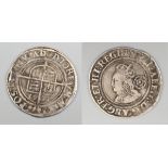 Silver hammered coin - 1561