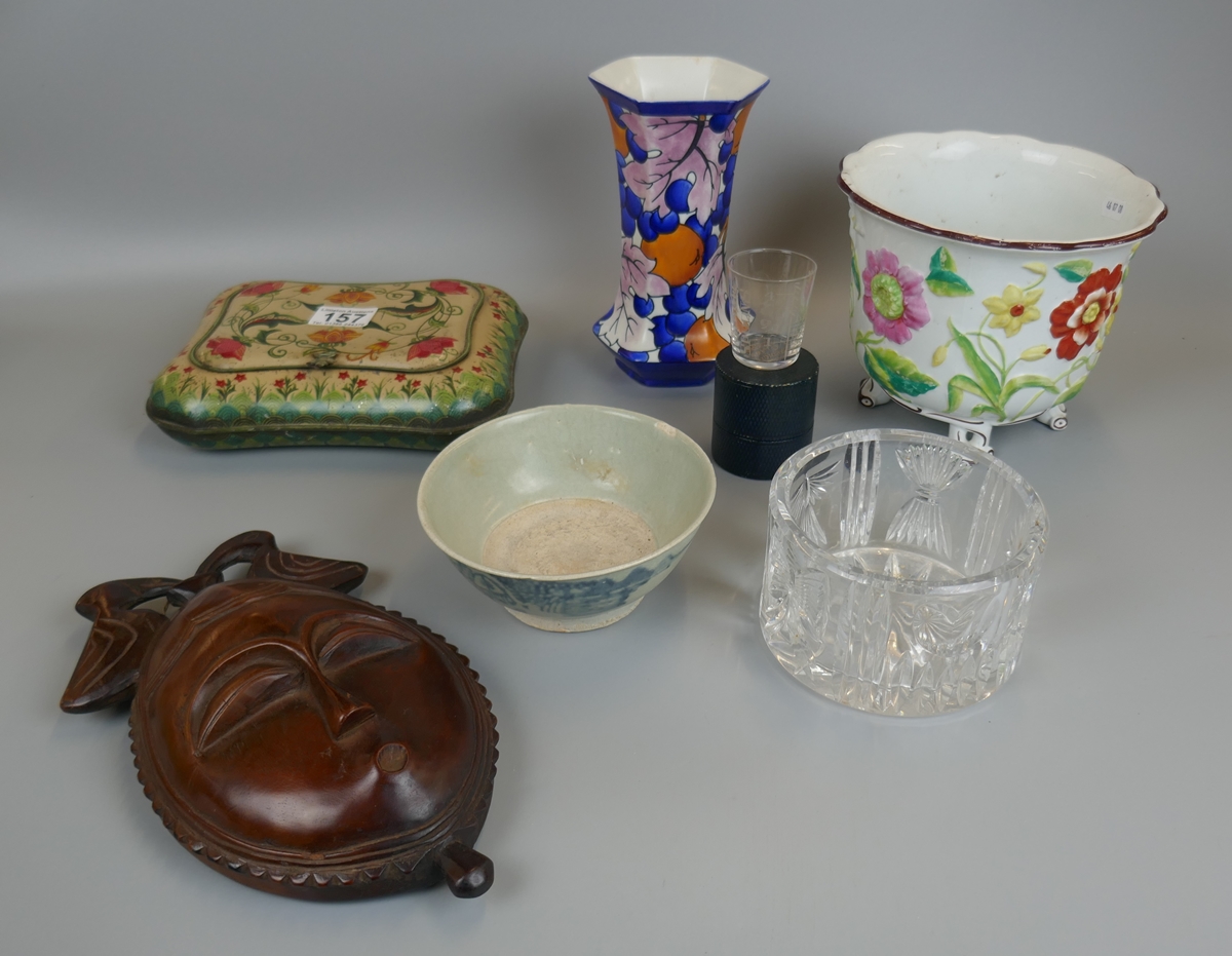 Collectables to include Burleigh Ware vase