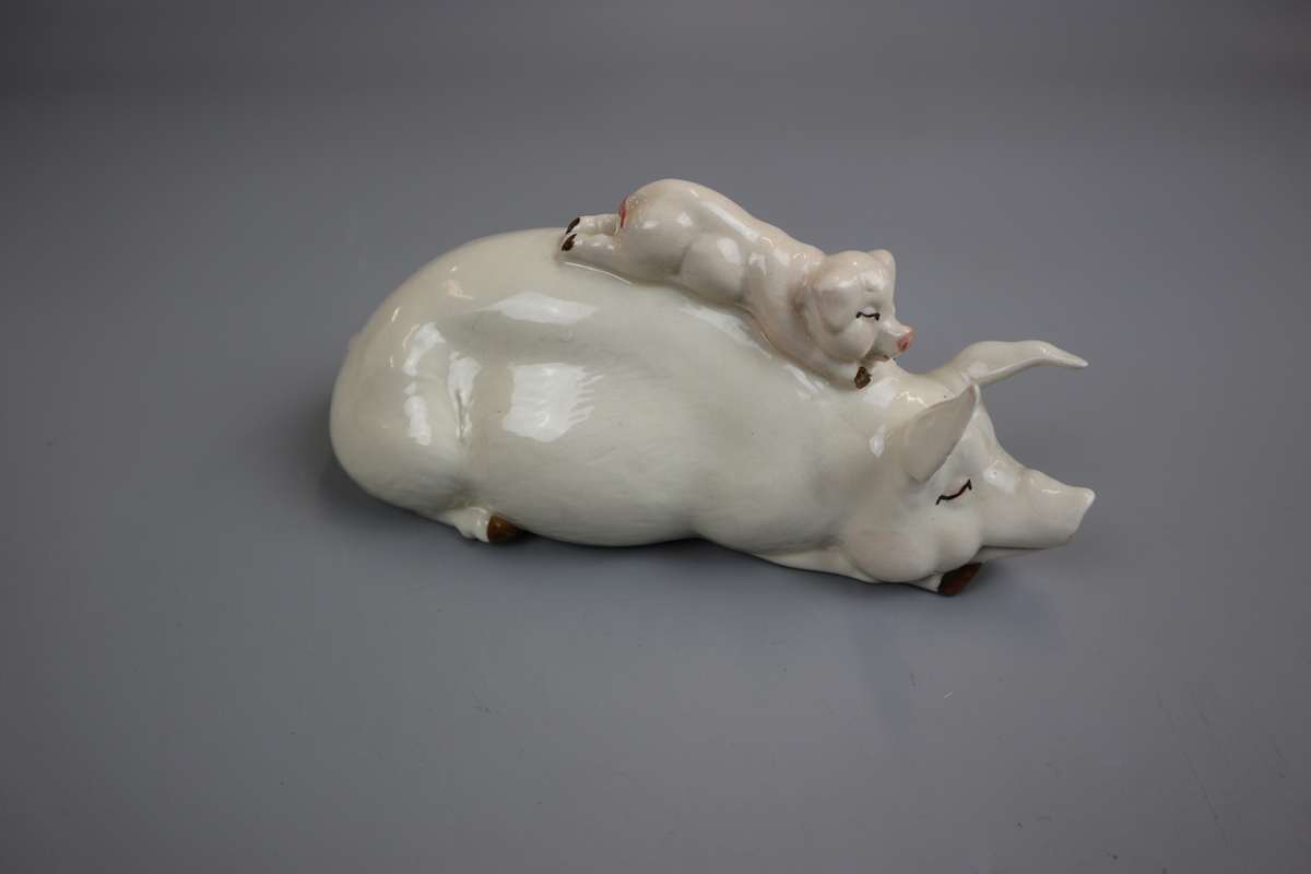 Beswick ceramic pig figure - Image 2 of 4