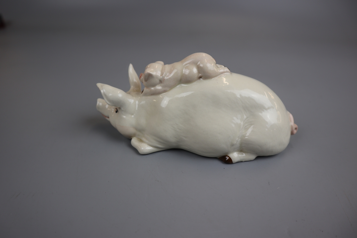 Beswick ceramic pig figure - Image 3 of 4