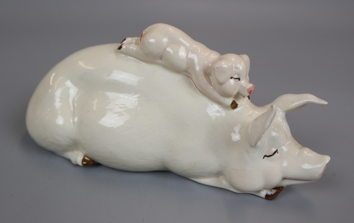 Beswick ceramic pig figure