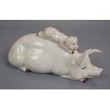 Beswick ceramic pig figure