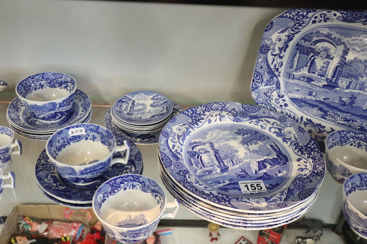 Collection of blue & white Copeland Spode - Image 3 of 4