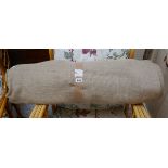 Large roll of hessian