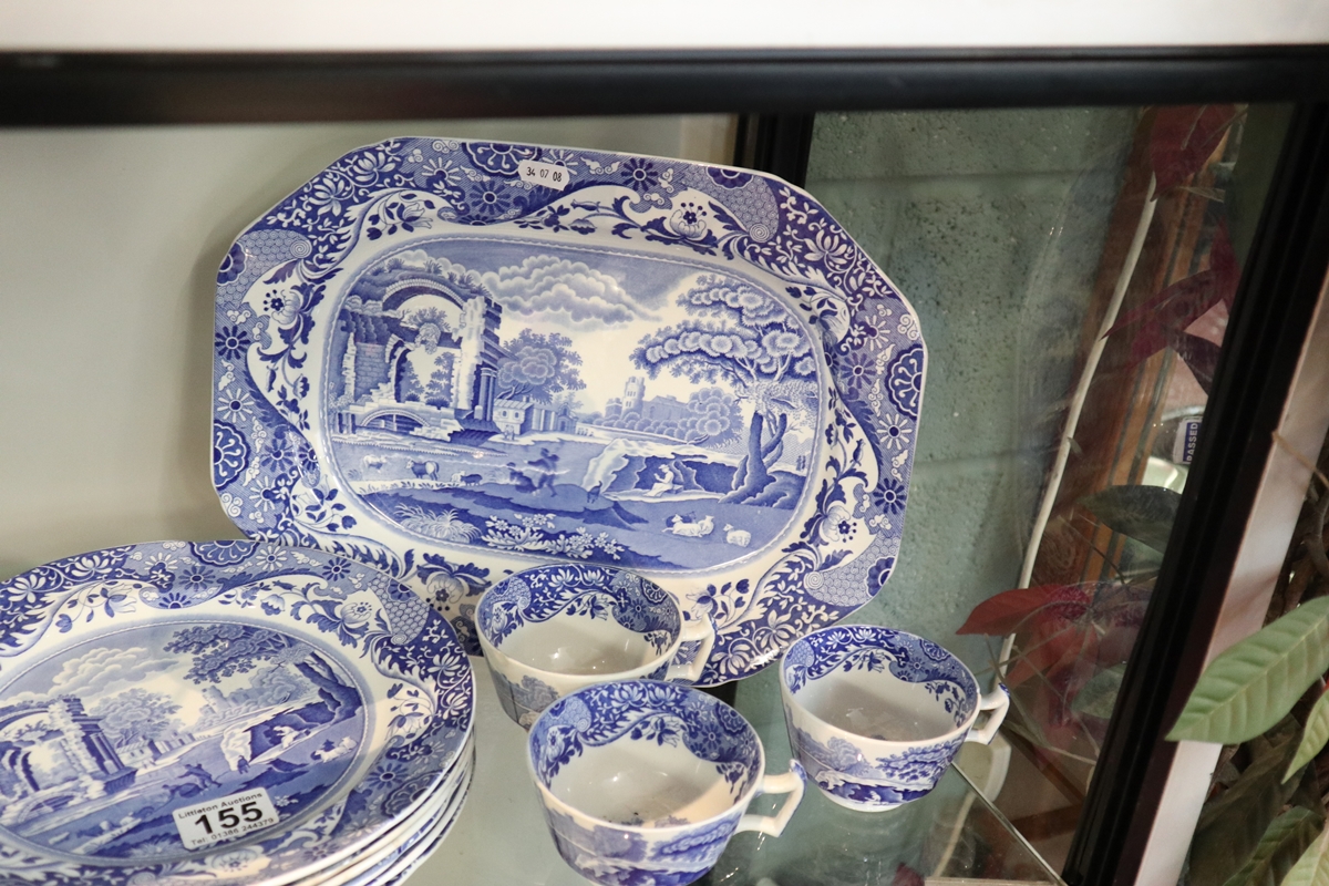 Collection of blue & white Copeland Spode - Image 2 of 4