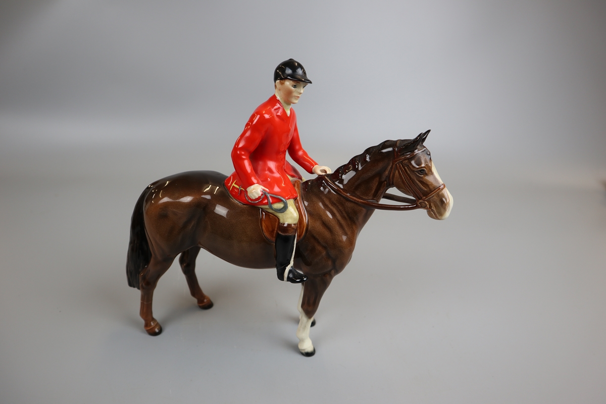 Horses & hounds to include Beswick - Image 7 of 9