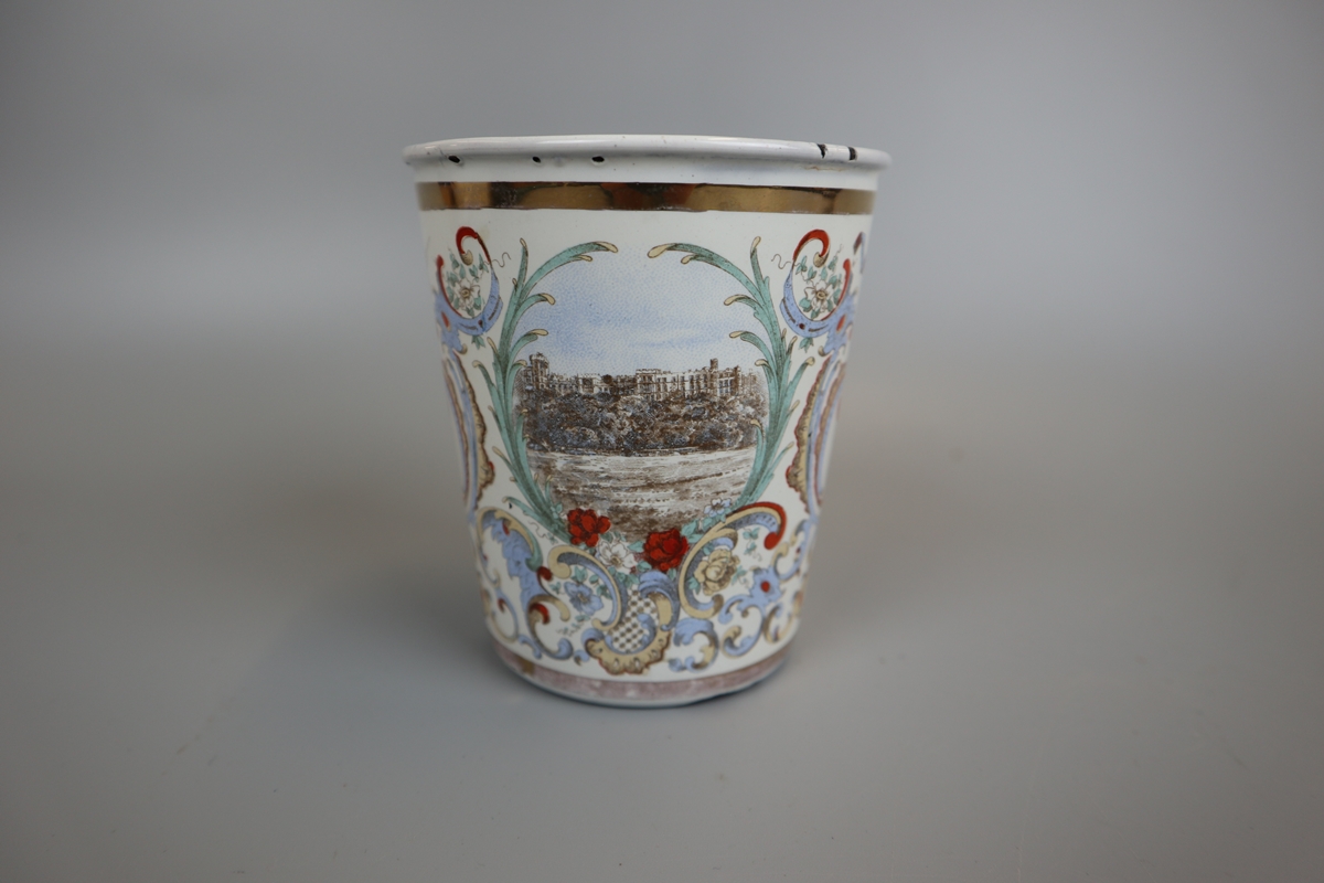 1837 - 1897 Victorian Jubilee enamel mug - Image 4 of 5