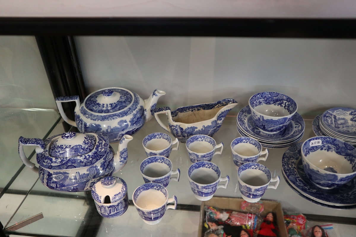 Collection of blue & white Copeland Spode - Image 4 of 4