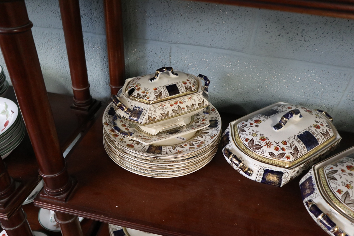 Floral dinner service, Norman by S Hancock - Image 6 of 8