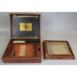 Antique printing box with original components & ink - The Cyclostyle