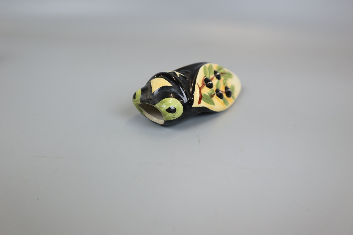 5 French ceramic Cicada wall pockets - Image 15 of 15