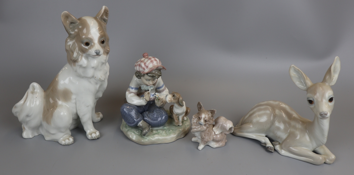 Collection of Lladro & Nao figures