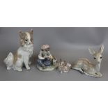 Collection of Lladro & Nao figures