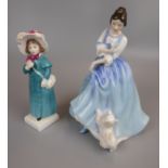 2 Royal Doulton figures