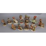 Collection of Goebel figurines