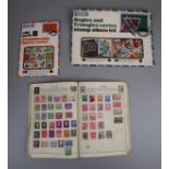 Stamps - All World album & 2 Hornby stamp album kits