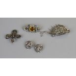 Collection of 1930's marcasite jewellery